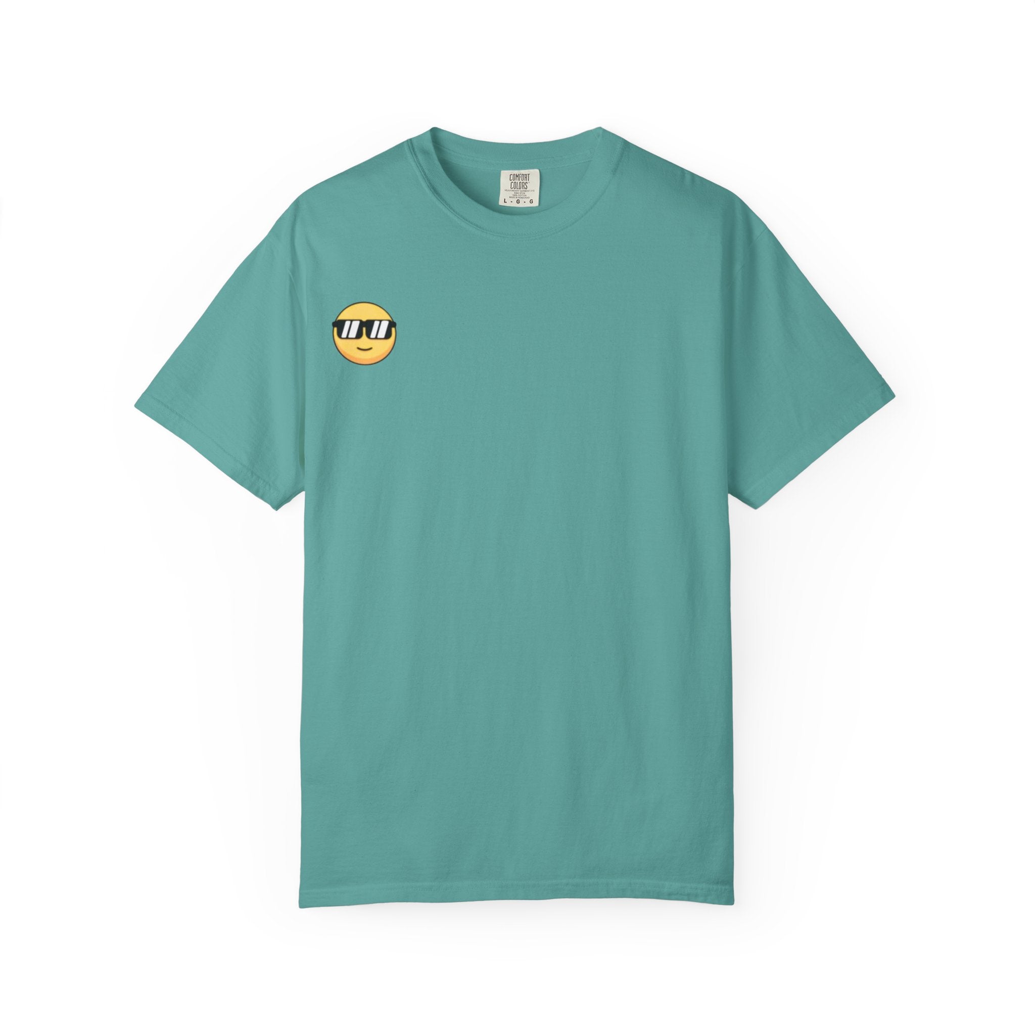 Vintage '96 Graphic Tee — Retro Number 96 Shirt with Sunglasses Emoticon
