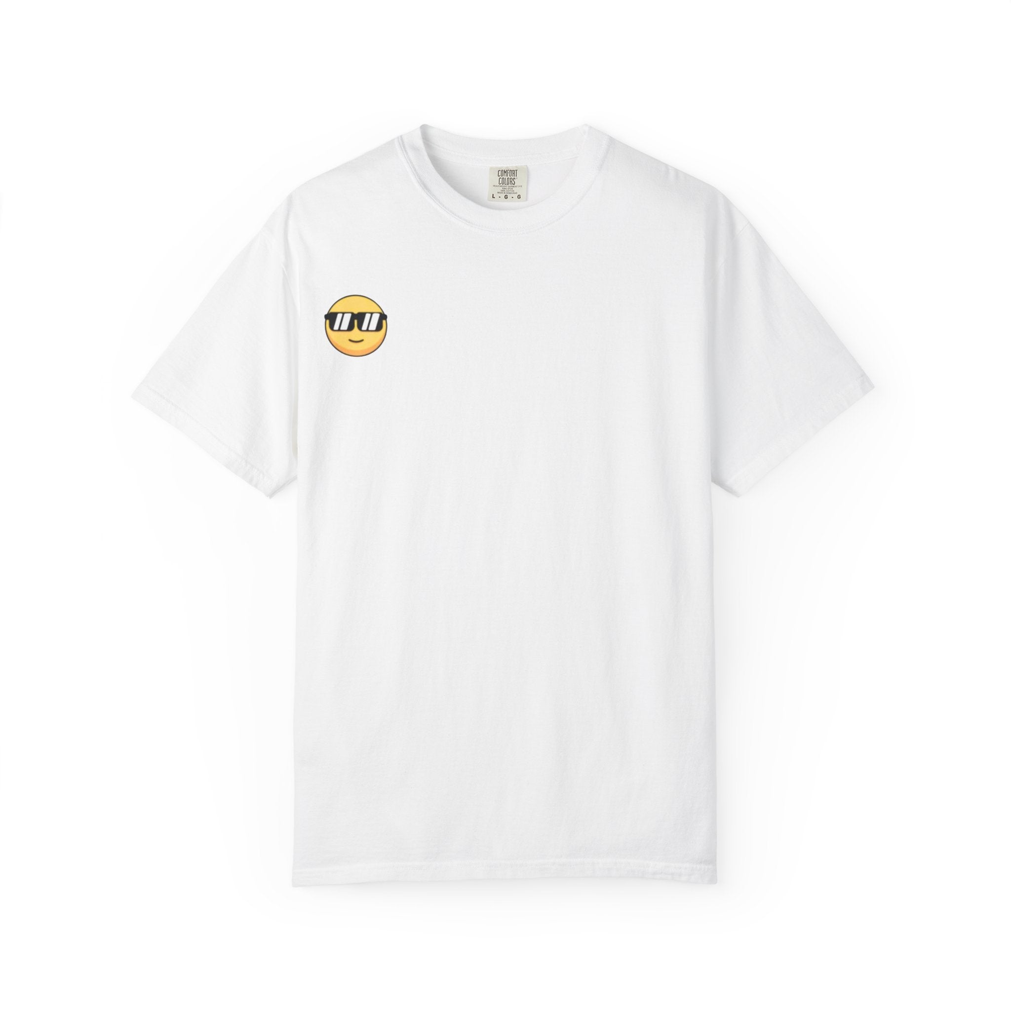 Vintage '96 Graphic Tee — Retro Number 96 Shirt with Sunglasses Emoticon