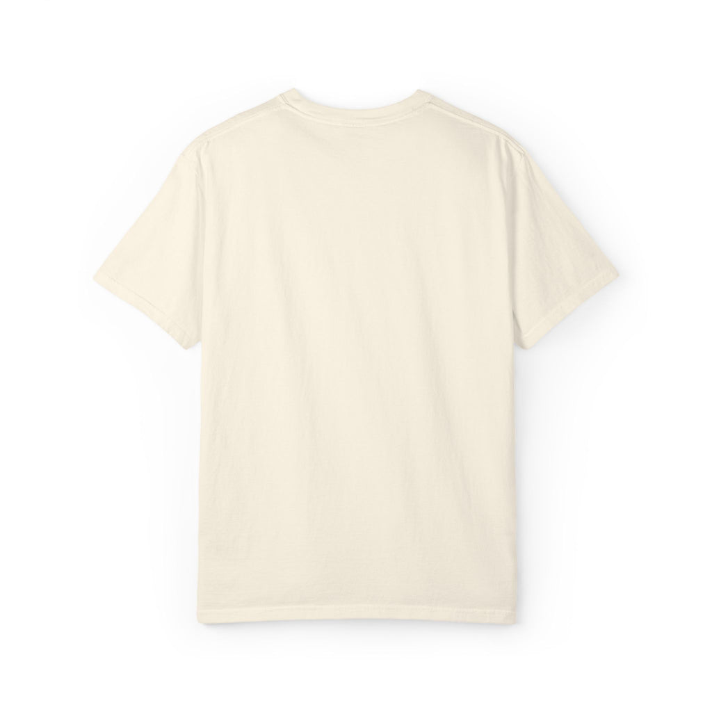 T-Shirt — Minimal "happy" Chest Script Tee