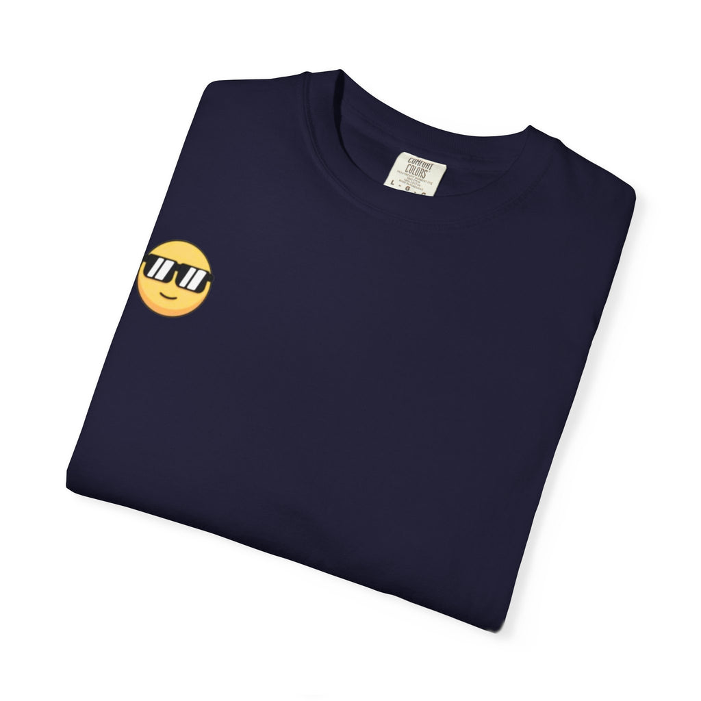 Vintage '96 Graphic Tee — Retro Number 96 Shirt with Sunglasses Emoticon