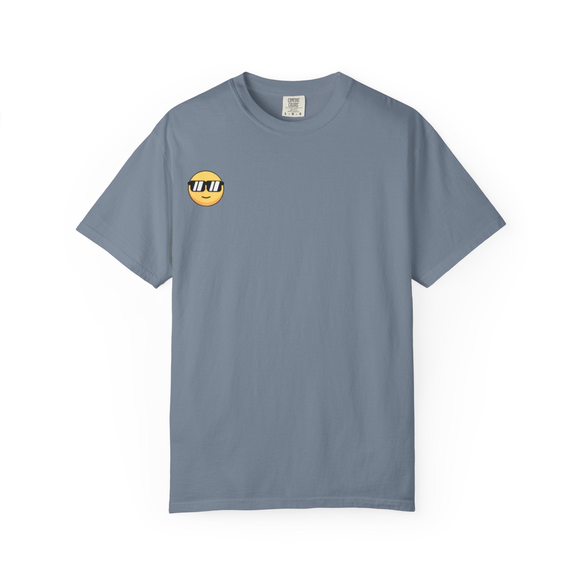 Vintage '96 Graphic Tee — Retro Number 96 Shirt with Sunglasses Emoticon