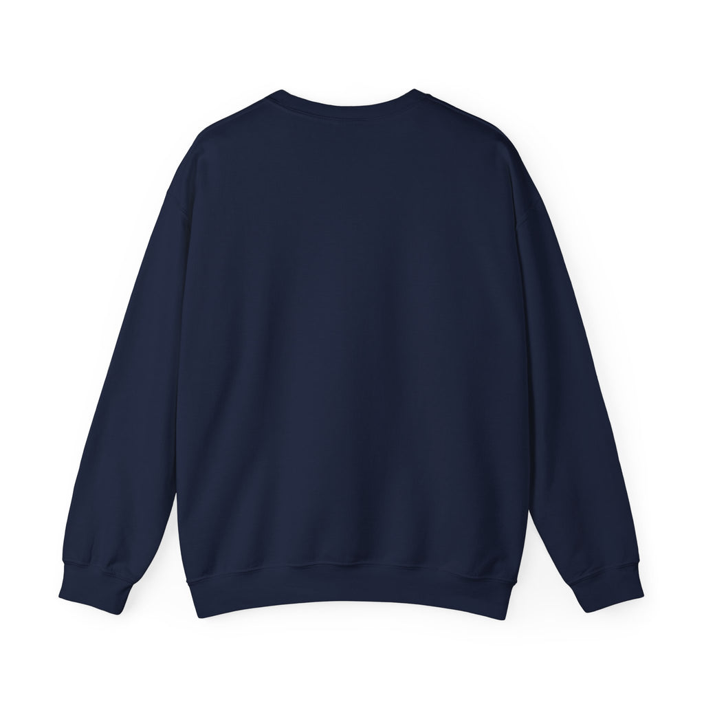 Cool Sunglasses Emoji Crewneck Sweatshirt — Small Chest Graphic, Casual Streetwear
