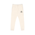 Cozy Olive Fleece Sweatpants with Minimal Mountain Logo