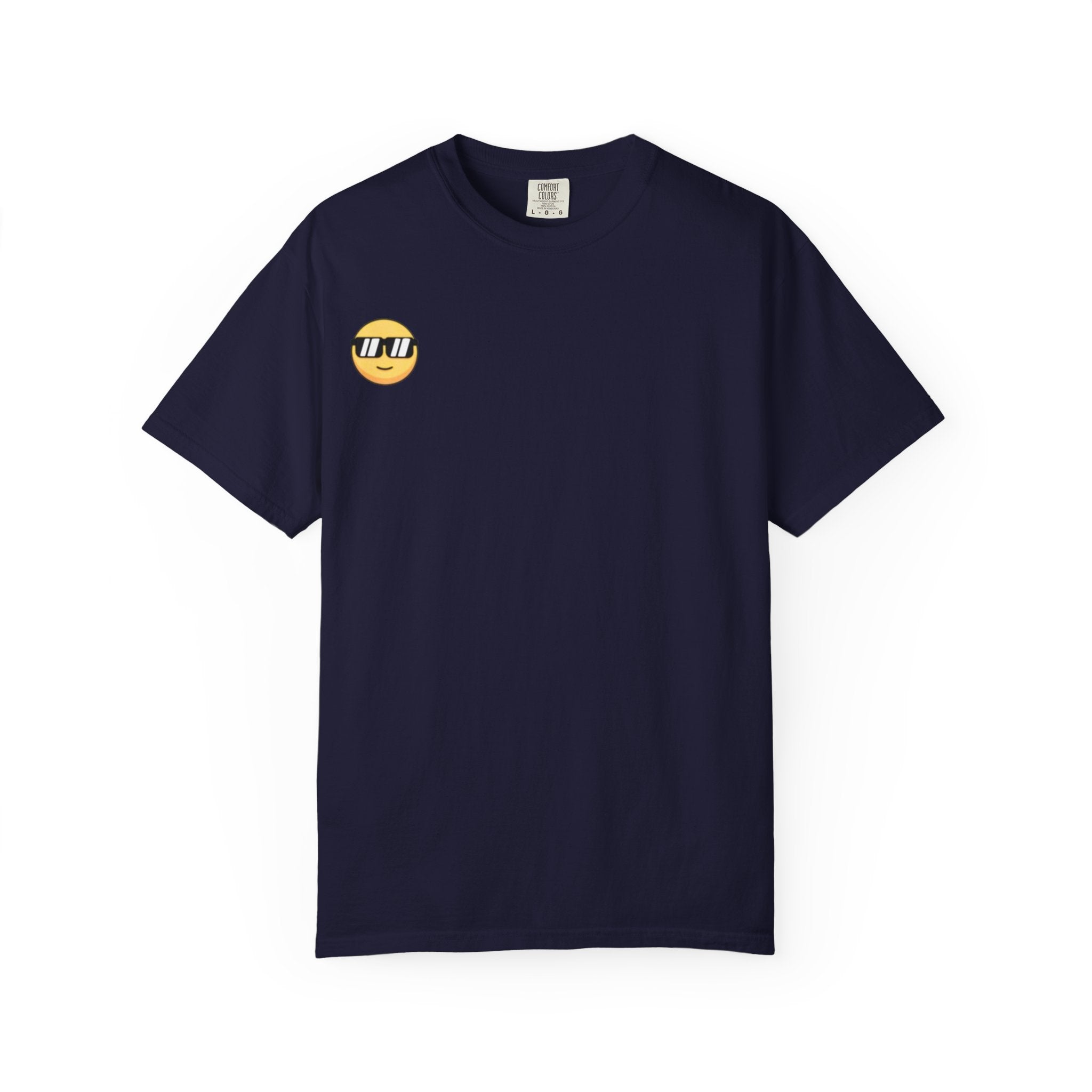 Vintage '96 Graphic Tee — Retro Number 96 Shirt with Sunglasses Emoticon